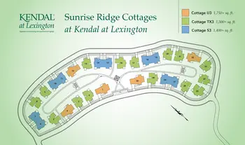 Campus Map of Kendal at Lexington, Assisted Living, Nursing Home, Independent Living, CCRC, Lexington, VA 4