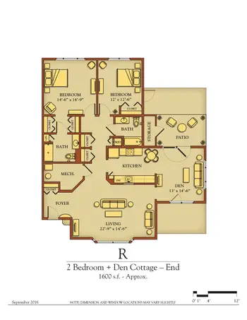 Floorplan of Kendal at Lexington, Assisted Living, Nursing Home, Independent Living, CCRC, Lexington, VA 18