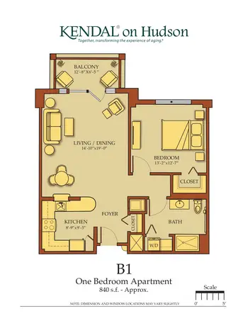 Floorplan of Kendal on Hudson, Assisted Living, Nursing Home, Independent Living, CCRC, Sleepy Hollow, NY 1