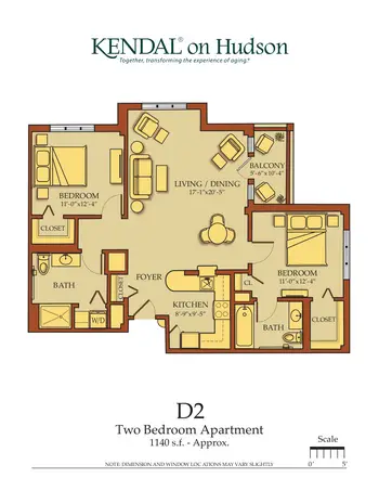 Floorplan of Kendal on Hudson, Assisted Living, Nursing Home, Independent Living, CCRC, Sleepy Hollow, NY 3