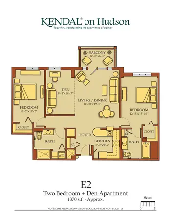 Floorplan of Kendal on Hudson, Assisted Living, Nursing Home, Independent Living, CCRC, Sleepy Hollow, NY 4