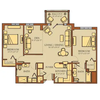 Floorplan of Kendal on Hudson, Assisted Living, Nursing Home, Independent Living, CCRC, Sleepy Hollow, NY 10