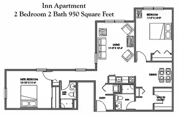 Floorplan of Lathrop Community, Assisted Living, Nursing Home, Independent Living, CCRC, Easthampton, MA 4