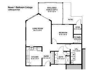 Floorplan of Kendal at Oberlin, Assisted Living, Nursing Home, Independent Living, CCRC, Oberlin, OH 4