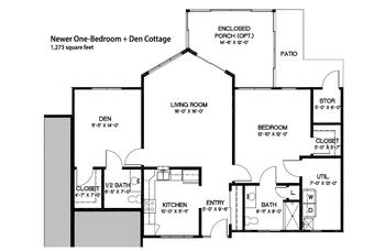 Floorplan of Kendal at Oberlin, Assisted Living, Nursing Home, Independent Living, CCRC, Oberlin, OH 2