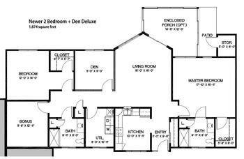 Floorplan of Kendal at Oberlin, Assisted Living, Nursing Home, Independent Living, CCRC, Oberlin, OH 6