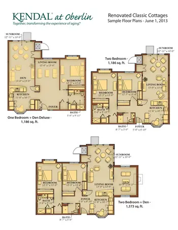 Floorplan of Kendal at Oberlin, Assisted Living, Nursing Home, Independent Living, CCRC, Oberlin, OH 17