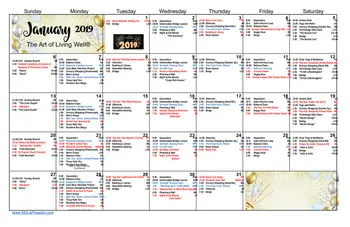 Activity Calendar of La Posada, Assisted Living, Nursing Home, Independent Living, CCRC, Palm Beach Gardens, FL 1