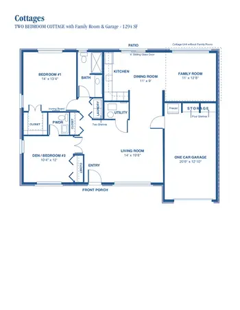 Floorplan of Landis Homes, Assisted Living, Nursing Home, Independent Living, CCRC, Lititz, PA 7