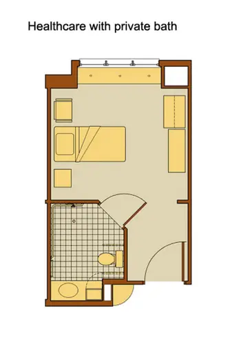 Floorplan of Landis Homes, Assisted Living, Nursing Home, Independent Living, CCRC, Lititz, PA 19