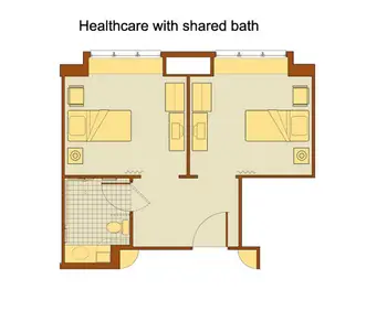 Floorplan of Landis Homes, Assisted Living, Nursing Home, Independent Living, CCRC, Lititz, PA 20