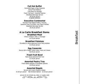 Dining menu of Landis Homes, Assisted Living, Nursing Home, Independent Living, CCRC, Lititz, PA 3