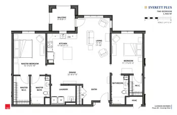 Floorplan of Landis Homes, Assisted Living, Nursing Home, Independent Living, CCRC, Lititz, PA 17