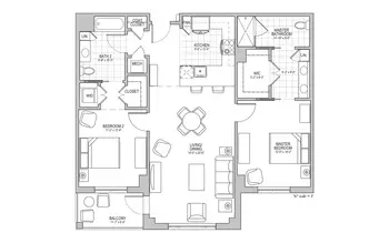Floorplan of Sinai Residences Boca Raton, Assisted Living, Nursing Home, Independent Living, CCRC, Boca Raton, FL 17