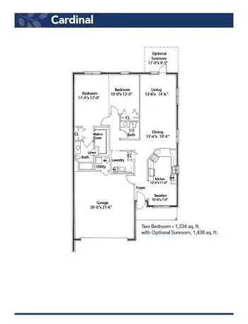 Floorplan of Wesleyan, Assisted Living, Nursing Home, Independent Living, CCRC, Elyria, OH 2