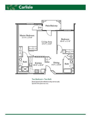 Floorplan of Wesleyan, Assisted Living, Nursing Home, Independent Living, CCRC, Elyria, OH 3