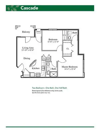 Floorplan of Wesleyan, Assisted Living, Nursing Home, Independent Living, CCRC, Elyria, OH 4