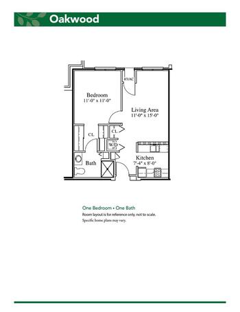 Floorplan of Wesleyan, Assisted Living, Nursing Home, Independent Living, CCRC, Elyria, OH 10