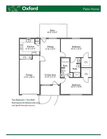 Floorplan of Wesleyan, Assisted Living, Nursing Home, Independent Living, CCRC, Elyria, OH 12