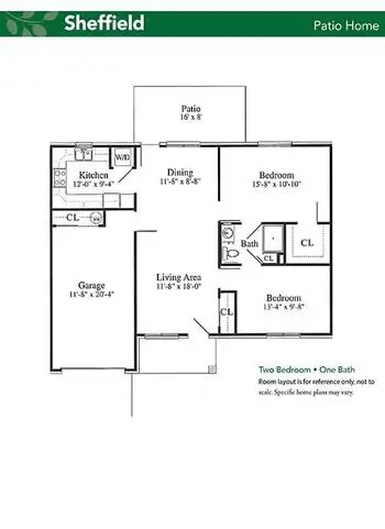 Floorplan of Wesleyan, Assisted Living, Nursing Home, Independent Living, CCRC, Elyria, OH 17