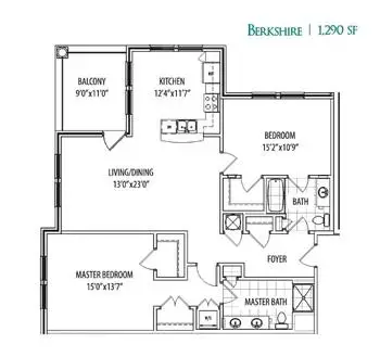 Floorplan of Cedars of Chapel Hill, Assisted Living, Nursing Home, Independent Living, CCRC, Chapel Hill, NC 4