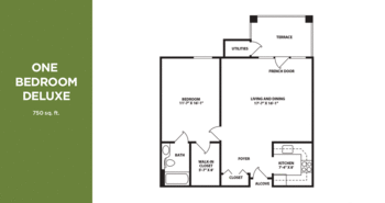Floorplan of Essex Meadows, Assisted Living, Nursing Home, Independent Living, CCRC, Essex, CT 3