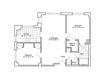 Floorplan of Sedgebrook, Assisted Living, Nursing Home, Independent Living, CCRC, Lincolnshire, IL 4