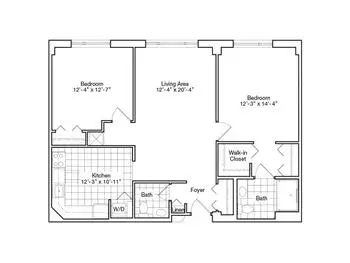 Floorplan of Sedgebrook, Assisted Living, Nursing Home, Independent Living, CCRC, Lincolnshire, IL 6