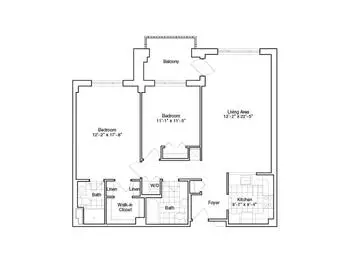 Floorplan of Sedgebrook, Assisted Living, Nursing Home, Independent Living, CCRC, Lincolnshire, IL 8