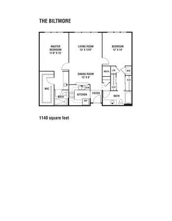 Floorplan of The Cypress of Hilton Head Island, Assisted Living, Nursing Home, Independent Living, CCRC, Hilton Head Island, SC 3