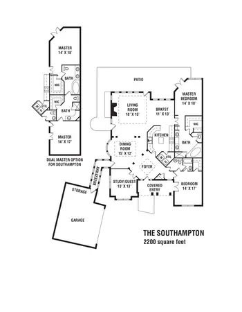 Floorplan of The Cypress of Hilton Head Island, Assisted Living, Nursing Home, Independent Living, CCRC, Hilton Head Island, SC 8