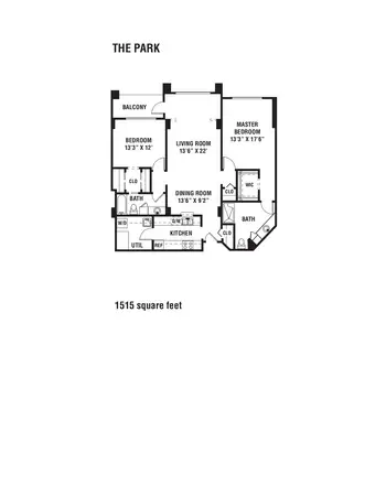 Floorplan of The Cypress of Hilton Head Island, Assisted Living, Nursing Home, Independent Living, CCRC, Hilton Head Island, SC 15