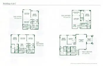Floorplan of The Cypress of Charlotte, Assisted Living, Nursing Home, Independent Living, CCRC, Charlotte, NC 1