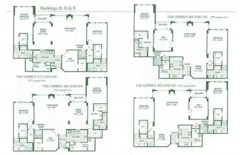 Floorplan of The Cypress of Charlotte, Assisted Living, Nursing Home, Independent Living, CCRC, Charlotte, NC 4