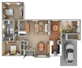 Floorplan of Croasdaile Village, Assisted Living, Nursing Home, Independent Living, CCRC, Durham, NC 8