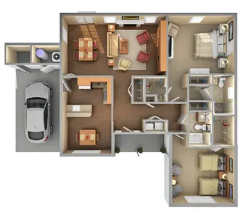 Floorplan of Cypress Glen, Assisted Living, Nursing Home, Independent Living, CCRC, Greenville, NC 5