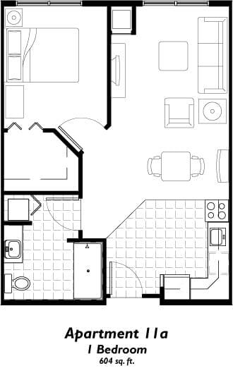 Floorplan of The Regent, Assisted Living, Nursing Home, Independent Living, CCRC, Wichita, KS 14