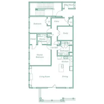 Floorplan of Carolina Bay at Autumn Hall, Assisted Living, Nursing Home, Independent Living, CCRC, Wilmington, NC 5