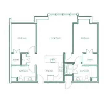 Floorplan of Carolina Bay at Autumn Hall, Assisted Living, Nursing Home, Independent Living, CCRC, Wilmington, NC 11