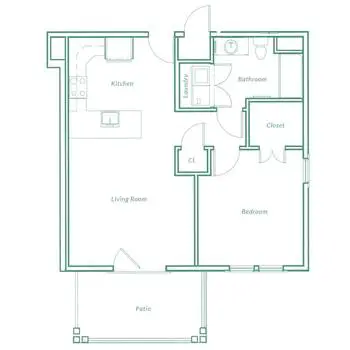 Floorplan of Carolina Bay at Autumn Hall, Assisted Living, Nursing Home, Independent Living, CCRC, Wilmington, NC 1