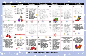Activity Calendar of North Oaks, Assisted Living, Nursing Home, Independent Living, CCRC,  Pikesville, MD 6