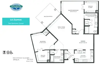 Floorplan of StoneRidge, Assisted Living, Nursing Home, Independent Living, CCRC, Mystic, CT 4