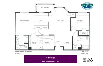 Floorplan of StoneRidge, Assisted Living, Nursing Home, Independent Living, CCRC, Mystic, CT 7