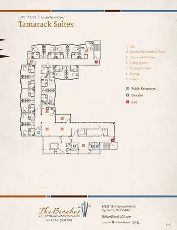 Floorplan of Trillium Woods, Assisted Living, Nursing Home, Independent Living, CCRC, Plymouth, MN 3