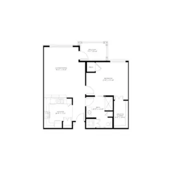 Floorplan of Plantation Village, Assisted Living, Nursing Home, Independent Living, CCRC, Wilmington, NC 3