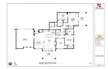 Floorplan of Sagewood, Assisted Living, Nursing Home, Independent Living, CCRC, Phoenix, AZ 1