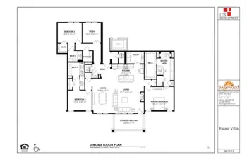 Floorplan of Sagewood, Assisted Living, Nursing Home, Independent Living, CCRC, Phoenix, AZ 5