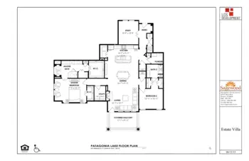 Floorplan of Sagewood, Assisted Living, Nursing Home, Independent Living, CCRC, Phoenix, AZ 7