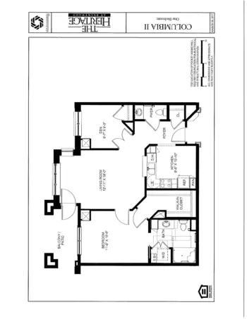 Floorplan of The Heritage at Brentwood, Assisted Living, Nursing Home, Independent Living, CCRC, Brentwood, TN 5