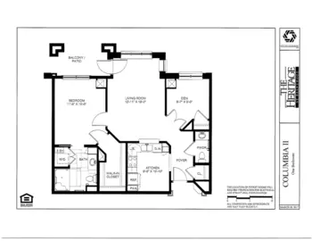 Floorplan of The Heritage at Brentwood, Assisted Living, Nursing Home, Independent Living, CCRC, Brentwood, TN 6